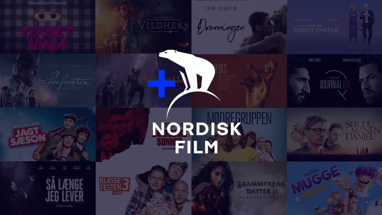 Nordisk Film+ home screen