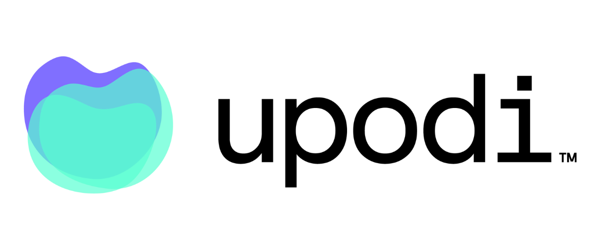 Upodi logo - black